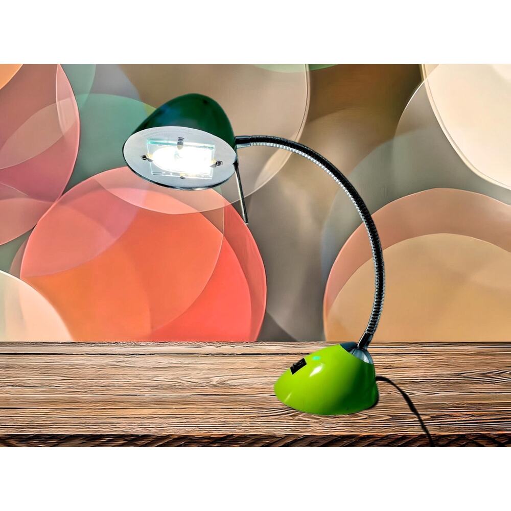 Mid Century Lumisource MCM Vintage Avocado Desk Lamp